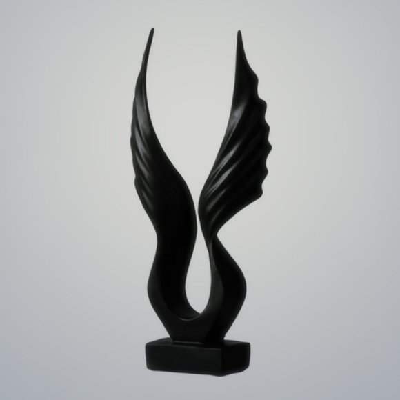 💎WHITE Angel Wing Home Décor Tabletop Sculpture💎 - Picture 8 of 10